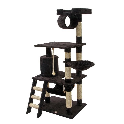Go Pet Club 62-Inch Cat Tree, Black, Only $59.00 , free shipping