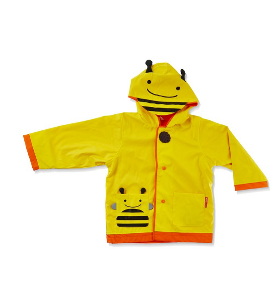 SkipHop Little Girls' Zoo Raincoat only $18.55