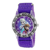 Disney Infinity Kids' W002432 Frozen Elsa & Anna Analog Display Analog Quartz Purple Watch  $8.15