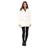 Jessica Simpson Long Parka Puffer with Bib, Faux Fur Collar and Hood  $29.99