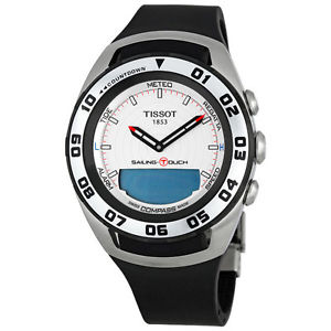Jomashop：TISSOT 天梭 Sailing Touch 系列 T056.420.27.031.00 男款触屏腕表，原价$1,150.00，现使用折扣码后仅售$339.99，免运费