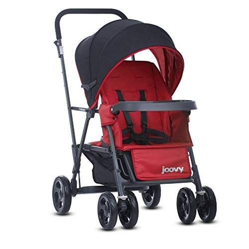 Joovy Caboose Graphite Stand On Tandem Stroller, Red, Only $97.82, frees hipping