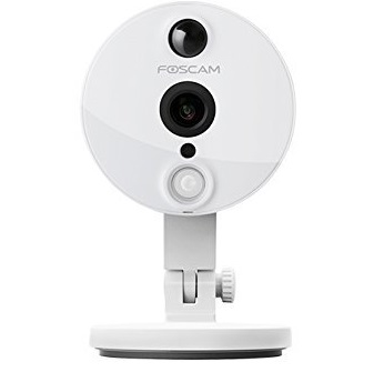 Foscam C2W  Indoor 1080P FHD Wireless Plug and Play IP Camera (White), Only $86.99, You Save $33.00(28%)