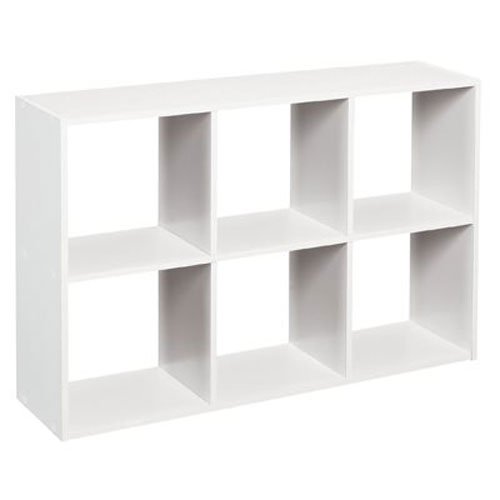 ClosetMaid 1578 Cubeicals Mini 6-Cube Organizer, White, Only $12.47, You Save (%)