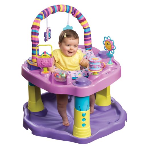 Evenflo动物园主题婴儿游乐椅，原价$59.99，现仅售$39.99 ，免运费