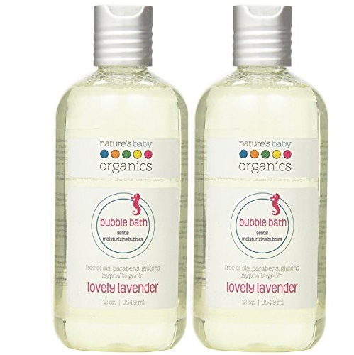 Nature's Baby Organics Moisturizing Bubble Bath, Lovely Lavender, 12 oz. (Pack of 2) , only  $14.17, free shipping