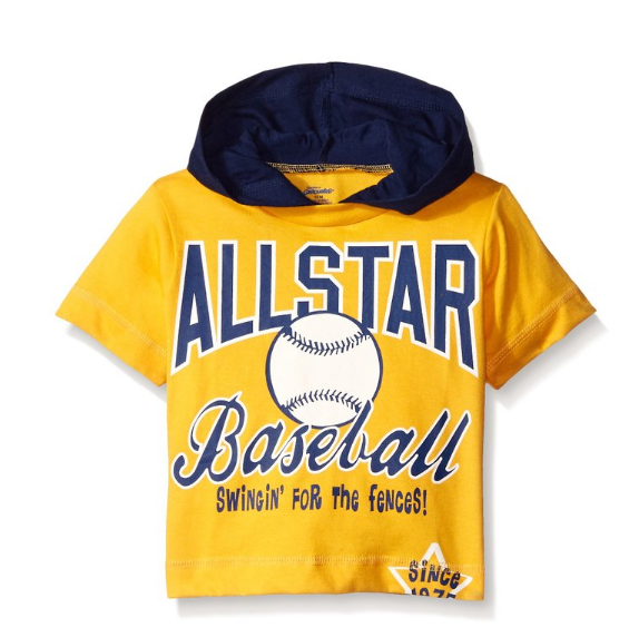 Gerber Graduates Baby Boys' Hooded Short Sleeve T-Shirt only $2.23 via clip coupon