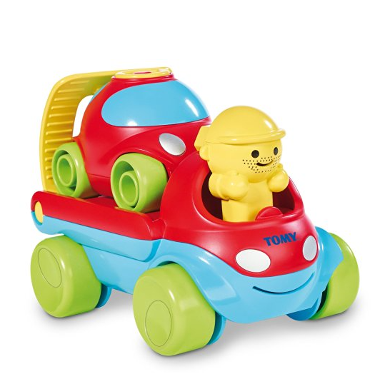 超低价！TOMY 三合一道路救援车玩具组, 原价$29.99, 现仅售$6.39