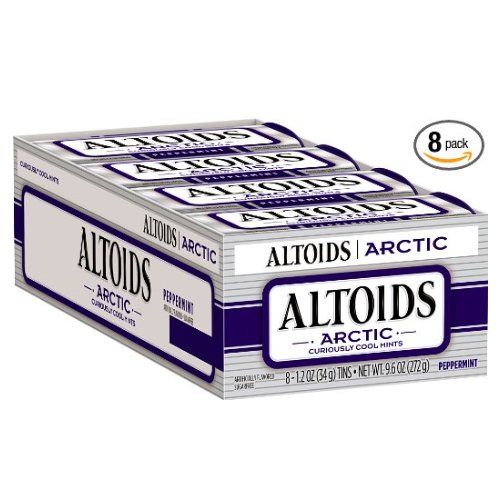 Altoids Artic Mints, Peppermint, 1.2 Ounce (Pack of 8) only$8.53