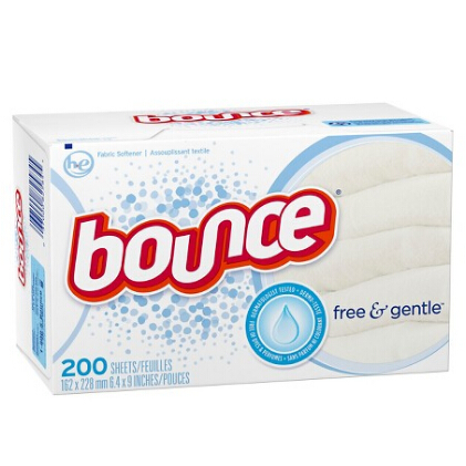 2 Pack for $11 + $5GC Bounce Free & Gentle Fabric Softener Sheets 200 ct