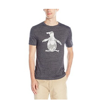 Original Penguin 企鵝牌 男士印花短袖T恤  特價僅售 $13.66