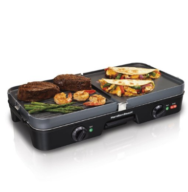 Hamilton Beach 38546 3-in-1 Grill/Griddle only $29