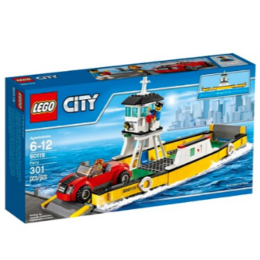 LEGO® 乐高城市系列-渡船 60119  特价仅售$19.19