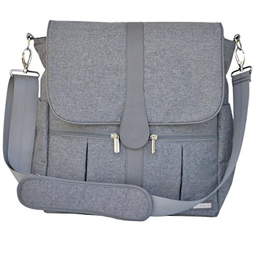 JJ Cole Backpack Diaper Bag, Gray Heather, Only $45.22