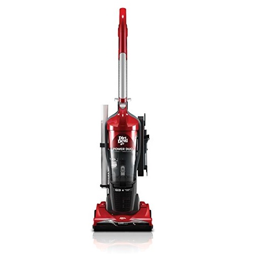 Dirt Devil UD20125B Power Duo Carpet and Hard Floor Cyclonic Bagless Corded Upright Vacuum Cleaner, Only $29.88