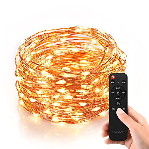 Homestarry HS-SL-010 Dimmable String Lights Pro, 240 LED's Copper Wire, with Wireless Handheld Remote Control, , Only $20.95 after using coupon code