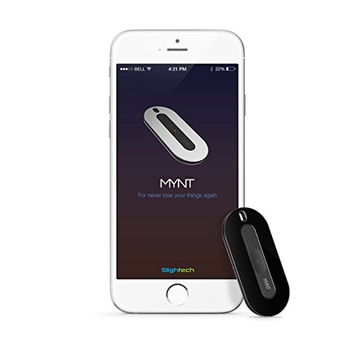 MYNT Smart Tracker & Remote  Key, Wallet, Pet Separation Alarm, Key & Phone Finder (Black), Only $12.59, You Save $17.40(58%)