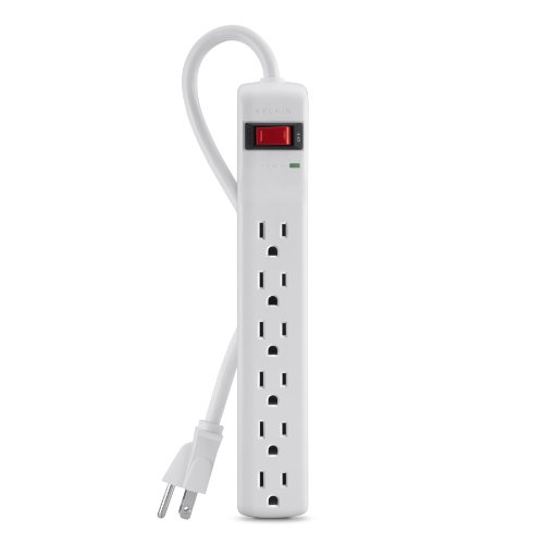 Belkin 6-Outlet Surge Protector with 3-Foot Cord, F5C047, Only $7.99, You Save $5.00(38%)