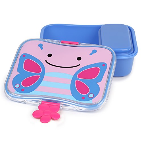 Skip Hop Baby Zoo Little Kid and Toddler Mealtime Lunch Kit Feeding Set, Multi, Blossom Butterfly , Only $8.99