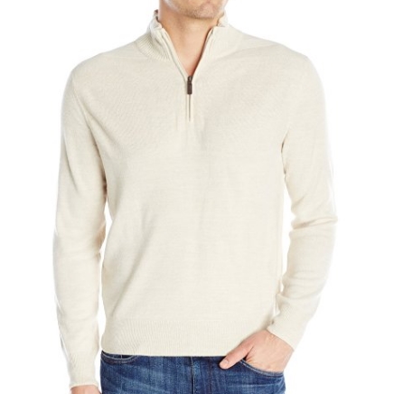 Dockers Men's Quarter-Zip Long-Sleeve Acrylic Sweater $11.83 FREE Shipping on orders over $49