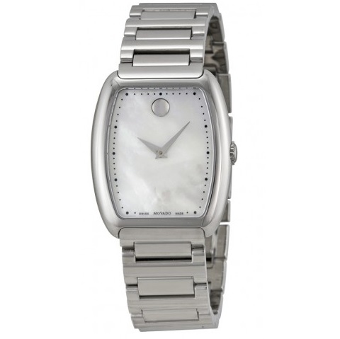 MOVADO Concerto White Mother of Pearl Stainless Steel Ladies Watch Item No. 0606547, only $289.00, free shipping after using coupon code