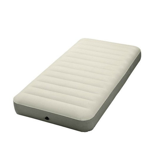 Intex Deluxe Single-High Dura-Beam Airbed with Fiber-Tech Construction, Twin only $7.99