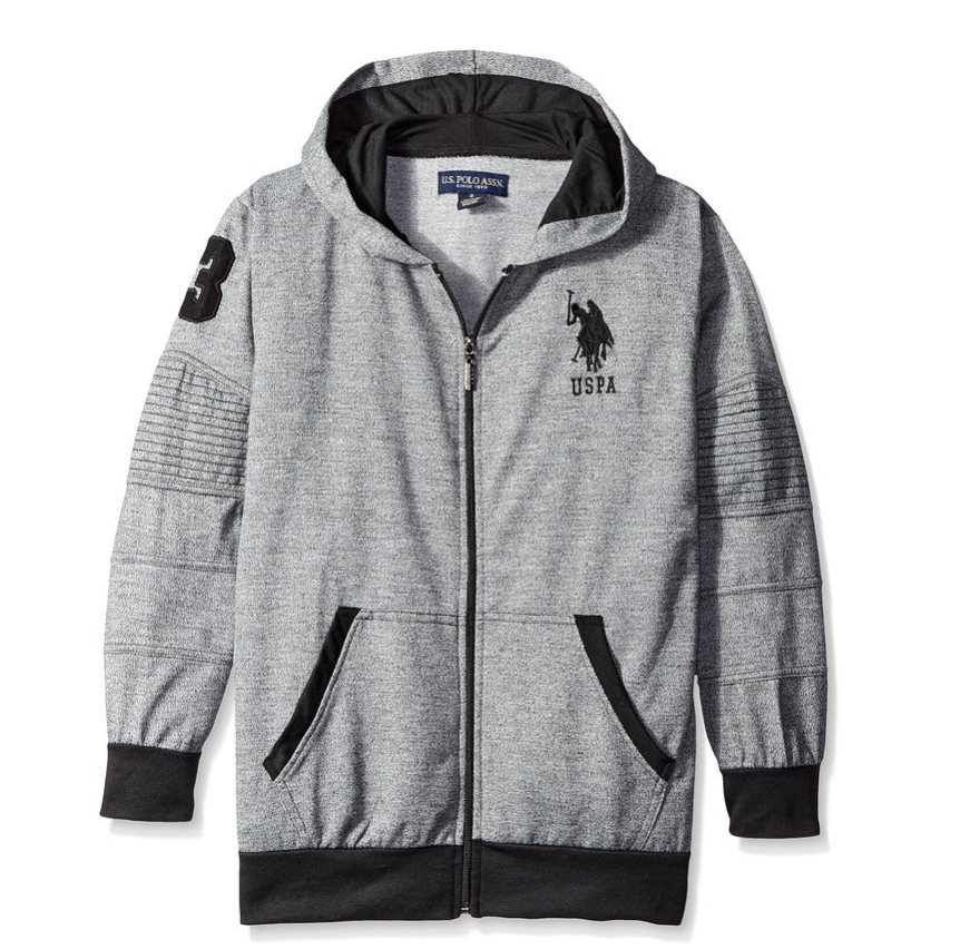 U.S. Polo Assn. Boys' French Terry Hoodie only $5.79