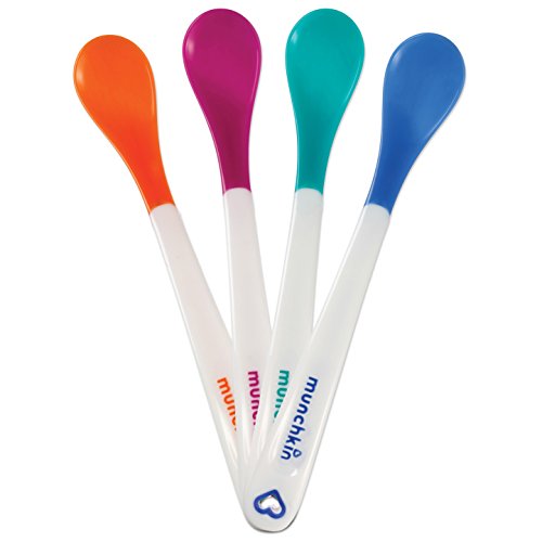 Munchkin White Hot Infant Safety Spoons, 4 Count, Only $2.99