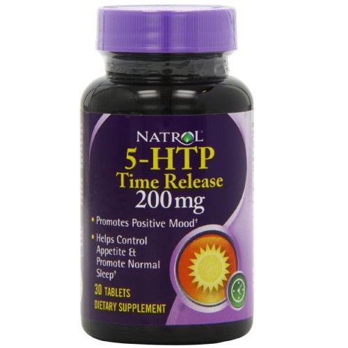 Natrol 5-HTP TR Time Release, 200mg, 30 Tablets, Only $5.95, free shipping after clipping coupon and using SS