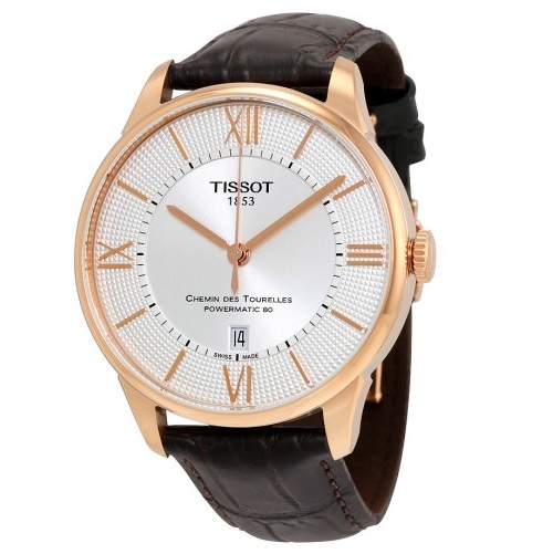 Jomashop：TISSOT 天梭  Chemin Des Tourelles 杜魯爾系列T099.408.36.038.00 男士自動機械腕錶，原價$1,100.00，現使用折扣碼后僅售$618.00，免運費