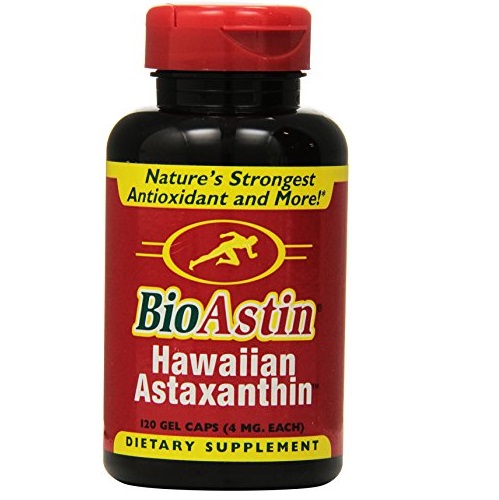 BioAstin Hawaiian Astaxanthin 4mg, 120ct - Supports Recovery from Exercise + Joint, Skin, Eye Health Naturally - 100% Hawaiian Sourced Premium Antioxidant, only $19.19