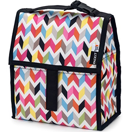 PackIt Freezable Lunch Bag with Zip Closure, Ziggy, Only $11.99, You Save $8.00(40%)