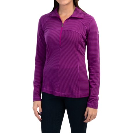 Columbia Sportswear Layer First Shirt - UPF 15, Neck Zip, Long Sleeve (For Women), only $14.00
