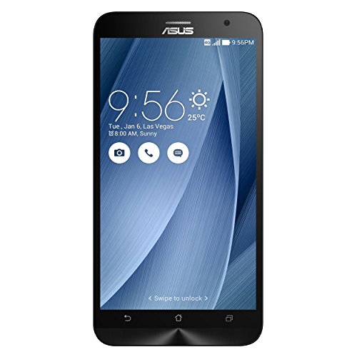史低价！ASUS ZenFone 2  解锁版智能手机，64GB，银色 $199.00免运费
