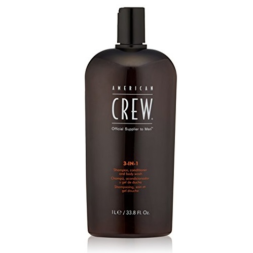 American Crew 美國船員 經典 洗髮香波、護髮素和沐浴露 三合一！33.8 oz，原價$23.95，現僅售$12.99