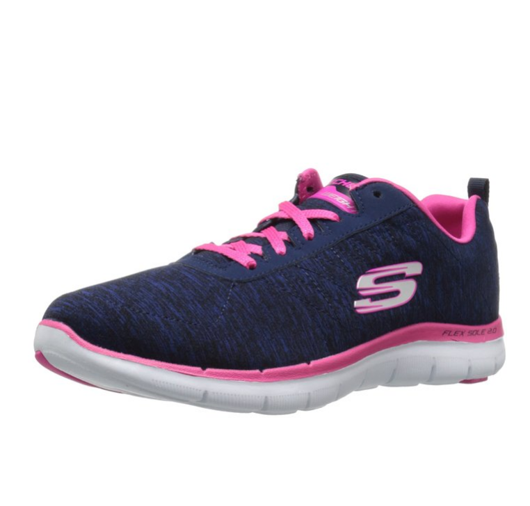 斯凱奇Skechers Sport系列 Flex Appeal 2.0 女子運動鞋, 現僅售$22.49