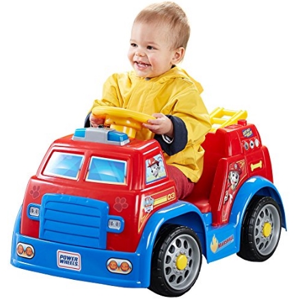Fisher-Price费雪PAW Patrol儿童玩具电动消防车$69.20 免运费