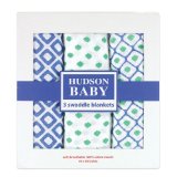 Hudson Baby Muslin Swaddle Blankets, Blue, 3 Count $15.99 FREE Shipping on orders over $49