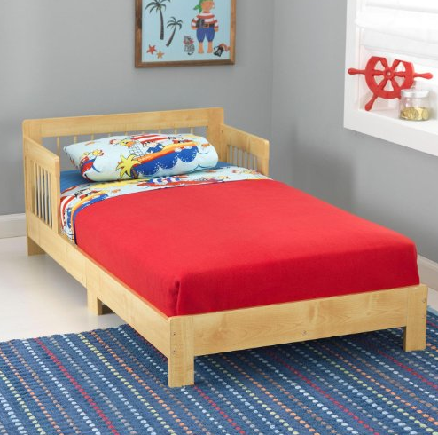 KidKraft Toddler Houston Bed, Natural only $49.91