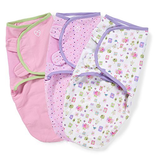 SwaddleMe 全棉婴儿安全包巾，三个装，原价$34.99，现仅售$16.09