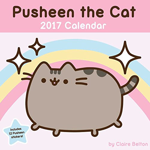 Pusheen the Cat 2017 Wall Calendar, Only $10.66, You Save $4.33(29%)