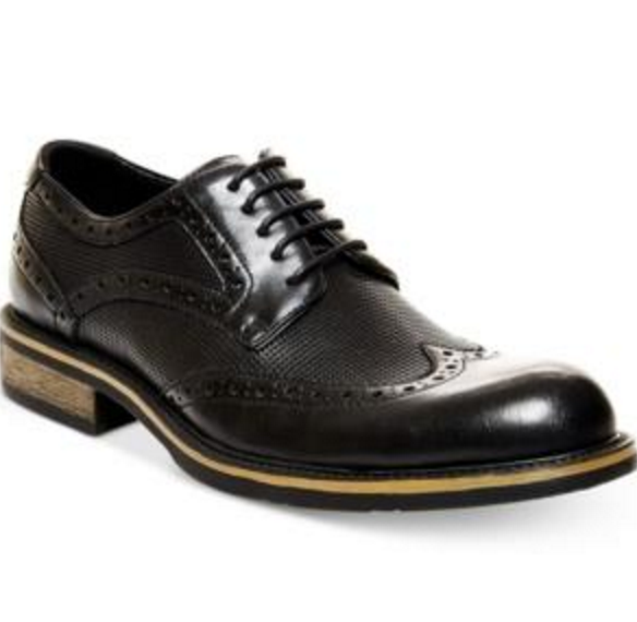 6PM: Steve Madden Zino男士雕花皮鞋,原價,$70, 現僅售$34.99, 任意兩件或以上免運費！