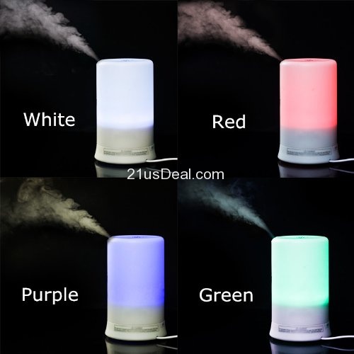 MIU COLOR™ Color Changing Aroma Diffuser Ultrasonic Humidifier, only $18.99