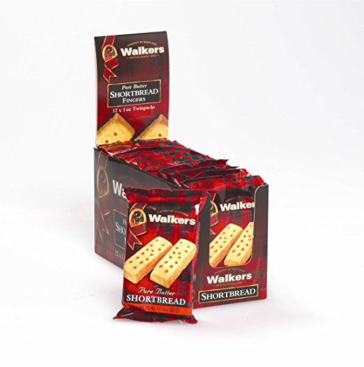Walkers Shortbread Fingers, (12 x 1 oz Twinpacks), Pack of 2, only $9.05, free shipping after clipping coupon and using SS