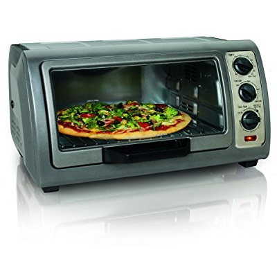 Hamilton Beach Easy Reach Oven with Convection, Silver (31126), only $47.99