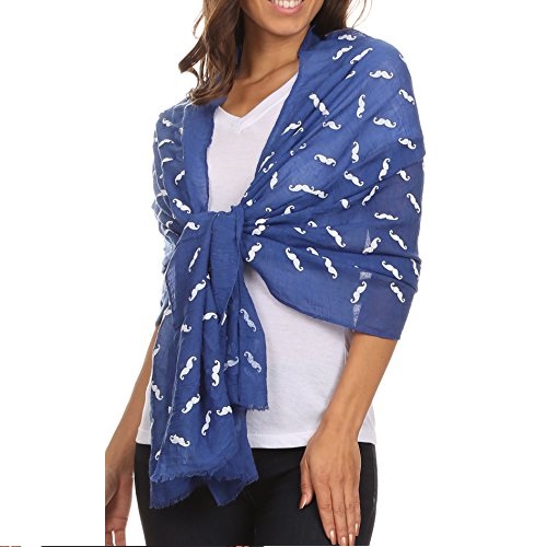 Sakkas Hillary summer breeze lightweight flowing sheer gauze wrap scarf, only $8.99
