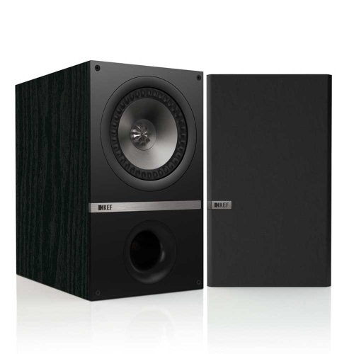 KEF Q300B Bookshelf Loudspeakers - Black Ash (Pair), only $399.00, free shipping