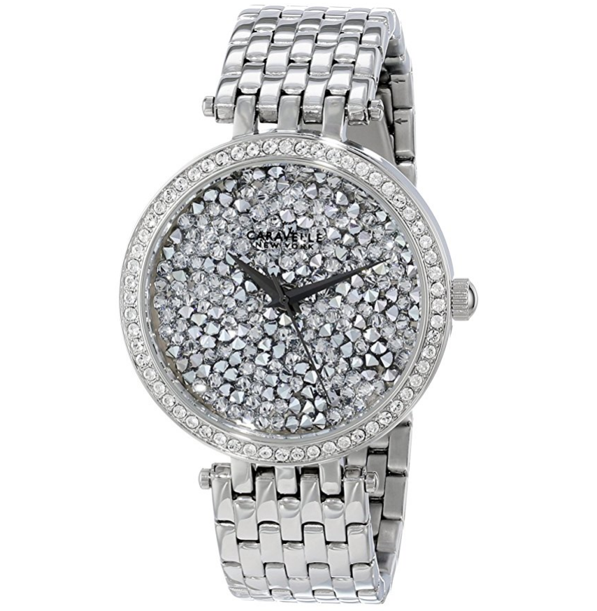 BULOVA 寶路華 Caravelle New York 女款時裝腕錶 43L160, 原價$120, 現僅售$49.05, 免運費！