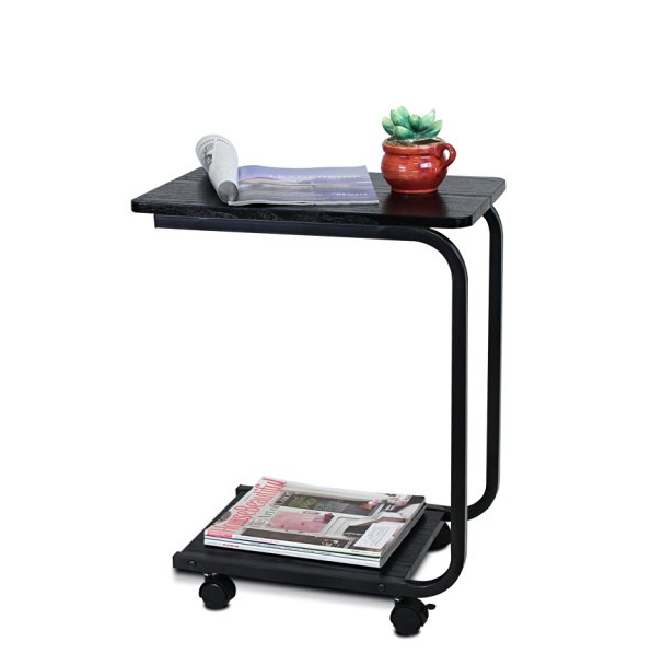 Furinno FNBJ-22032-1 B&W 黑色U型電腦桌, 現僅售$18.99