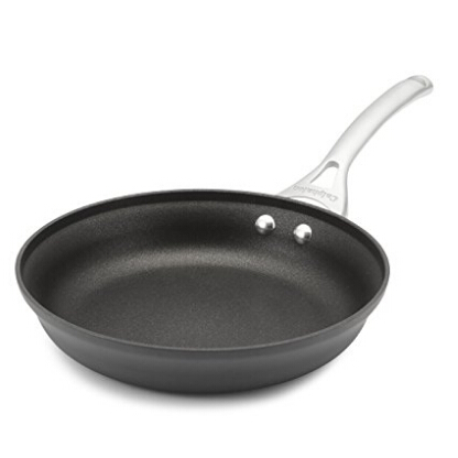 Calphalon  Hard-Anodized Aluminum Nonstick Cookware, Omelette Fry Pan, 10-inch, Black  $25.49